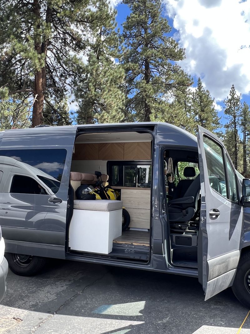 Picture 3/16 of a NEW 2022 144 diesel Sprinter Foldable bed / 12v A/C / shower for sale in Big Bear City, California