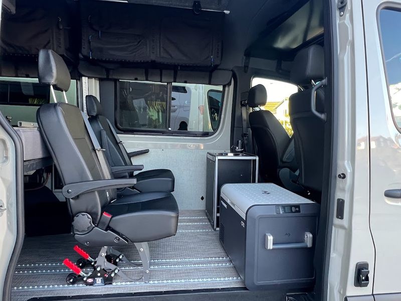 Picture 2/34 of a 2023 AWD Sprinter Family Campervan  True 4 season w/ Pop Top for sale in San Diego, California