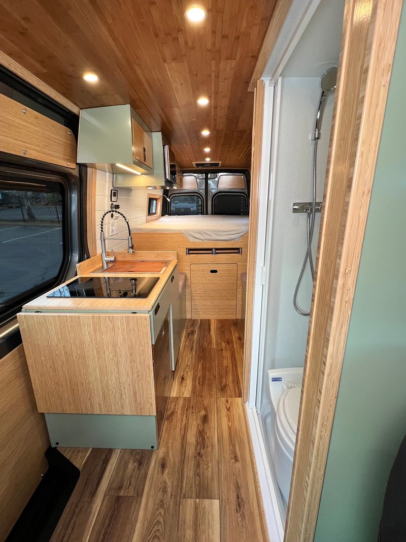 Picture 5/12 of a AWD New Mercedes Sprinter 170 Campervan with Indoor Shower! for sale in Rancho Cordova, California