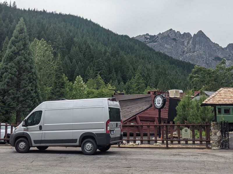 Picture 2/19 of a 2017 Promaster. Under 20K miles. Simple camping conversion for sale in Eugene, Oregon