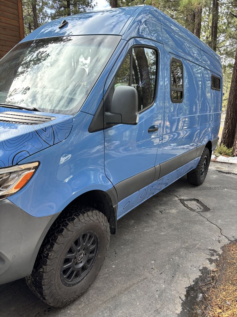 Picture 4/25 of a 2021 Mercedes Sprinter 4x4 High Roof for sale in South Lake Tahoe, California