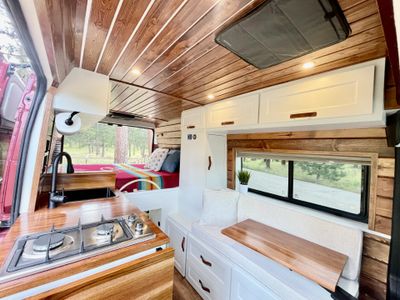 Photo of a Camper Van for sale: Professionally Built 159 Promaster w/AC, Roof Rack, 460 Amp 