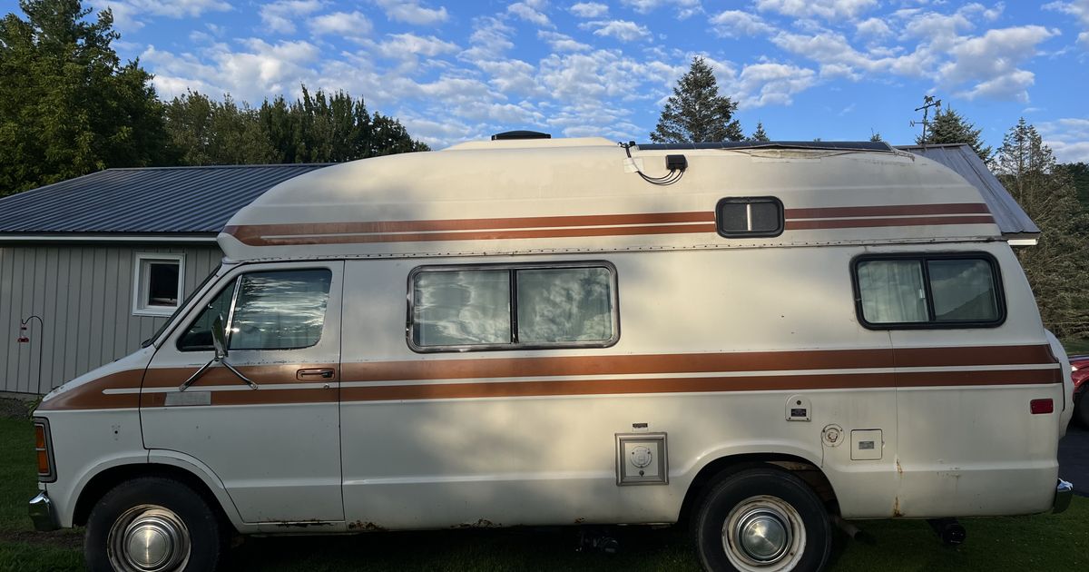 Camper Van For Sale: 1984 Dodge B350 in Syracuse, New York