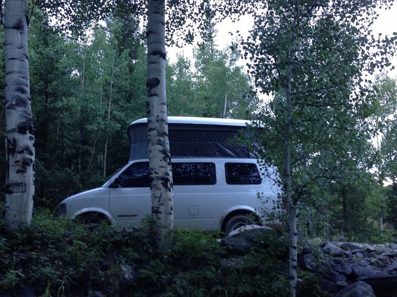 Picture 1/16 of a 2002 Chevy Astro Van with Pop Top for sale in Salida, Colorado