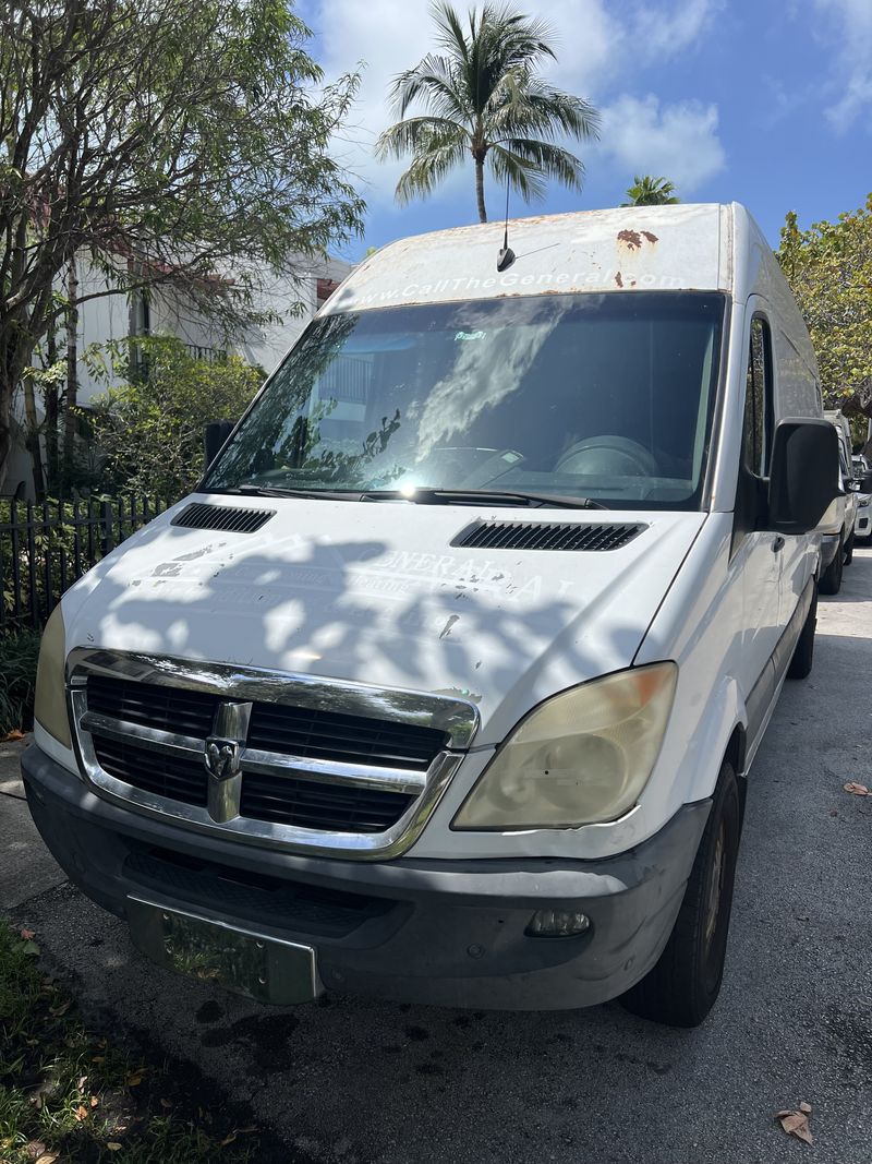 Picture 1/10 of a 2008 Dodge Sprinter 2500 170 Extended High Roof 85,650 Miles for sale in Miami, Florida