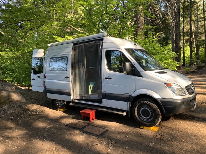 Picture 5/17 of a 2013 144 Sprinter full conversion, sleeps three for sale in Stanwood, Washington