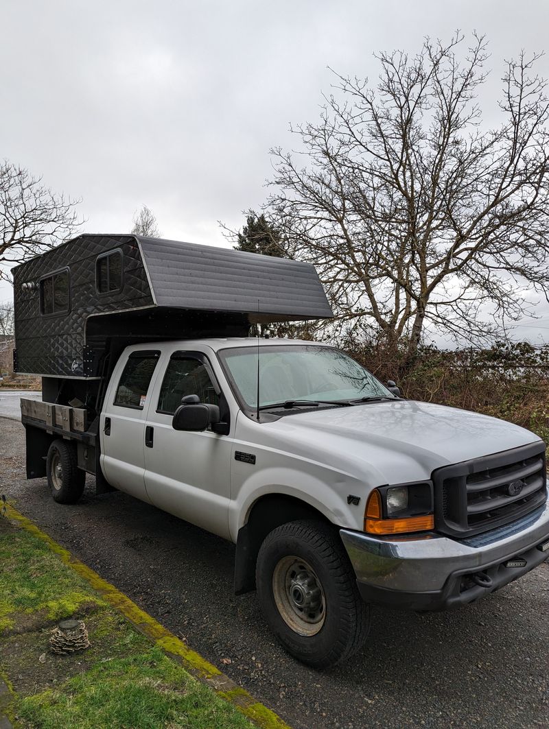 Picture 2/30 of a Truck camper - 2001 F350 4x4 , 2022 Capri Camper, Price drop for sale in Portland, Oregon