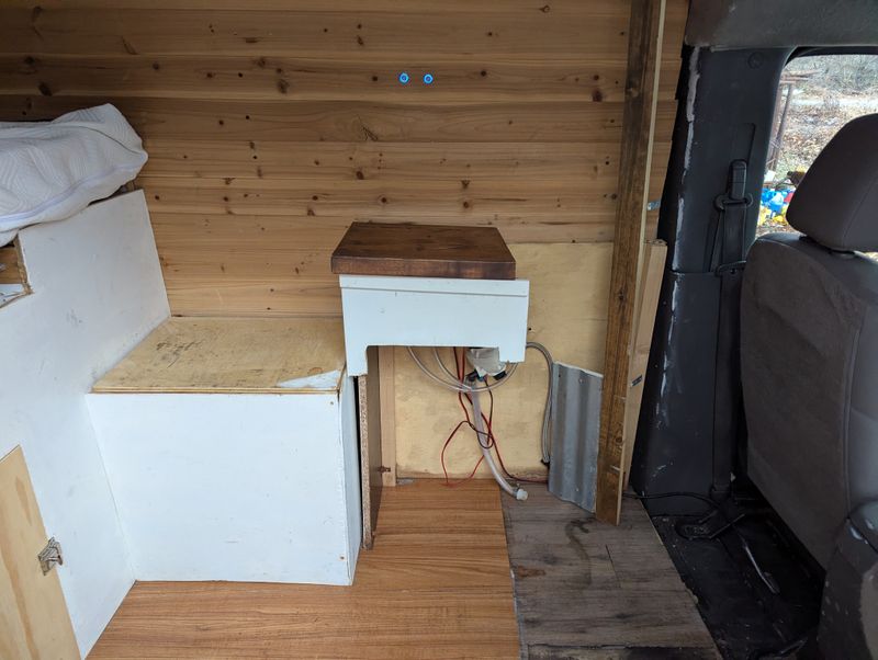 Picture 4/17 of a 2013 Nissan NV - partial conversion, solar and wood stove for sale in Reading, Pennsylvania