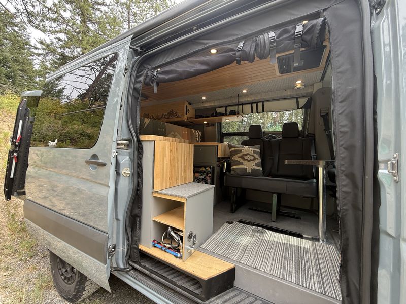 Picture 5/28 of a Winter Ready 2016 Mercedes Sprinter 144 4x4 for sale in Spokane, Washington