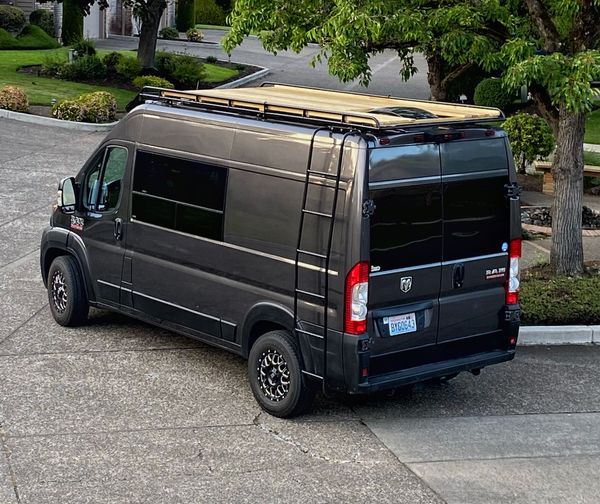 High top van online roof rack