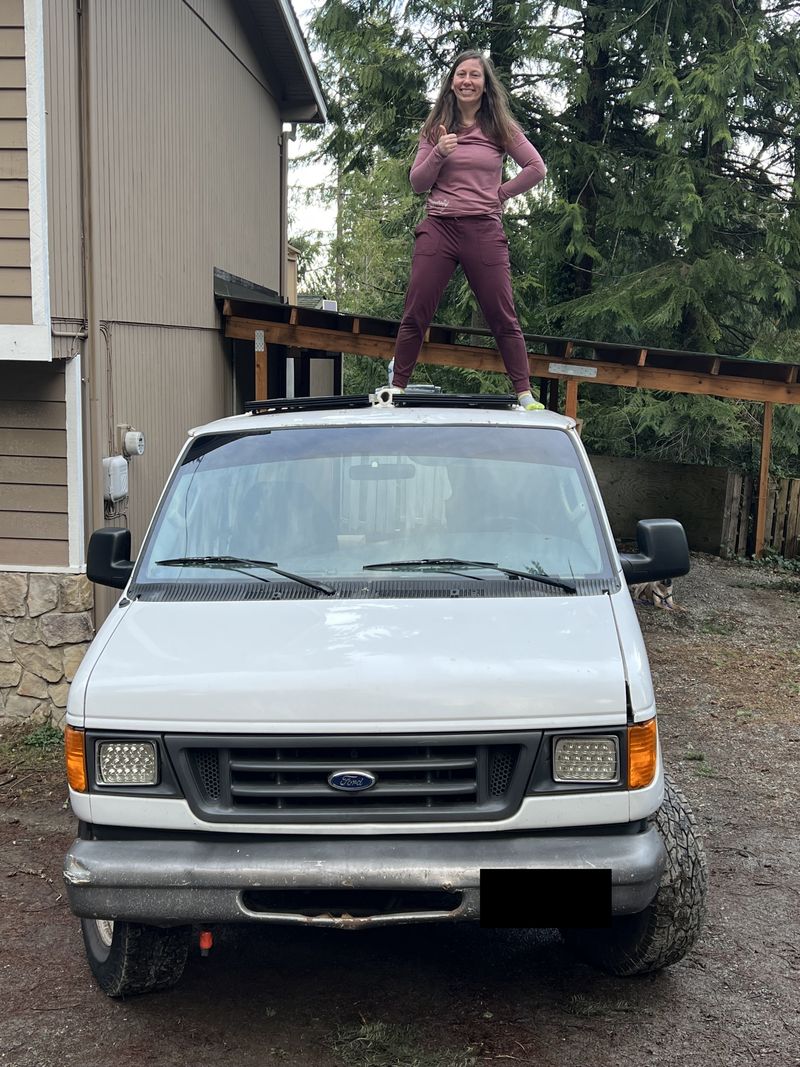 Picture 3/23 of a Converted Ford E-350 with solar, fridge, and oven! for sale in Issaquah, Washington