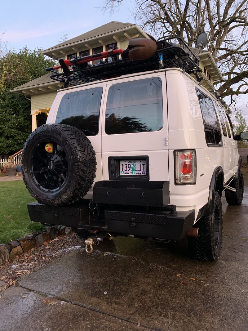 Picture 5/12 of a 1994 Ford E350 with 2002 suspension 4x4 Adventure Van  for sale in Salem, Oregon