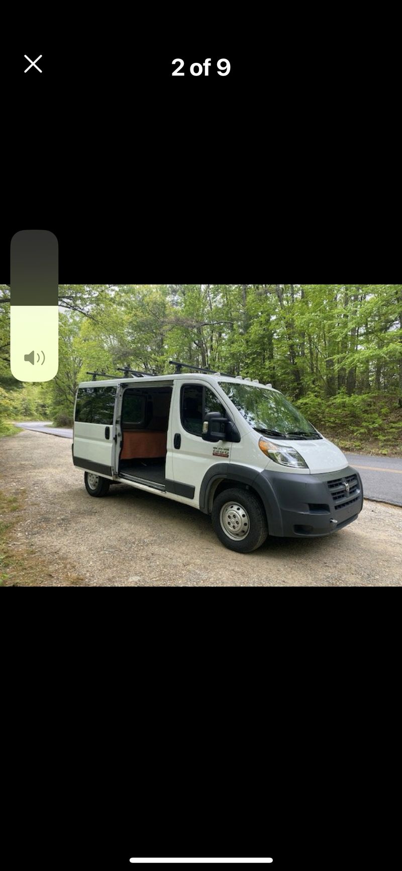 Picture 2/8 of a 2017 Medium Roof Promaster Cargo Van for sale in Asheville, North Carolina