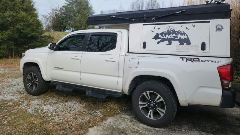 Picture 2/5 of a 2016 tacoma with hiatus camper for sale in Crossville, Tennessee