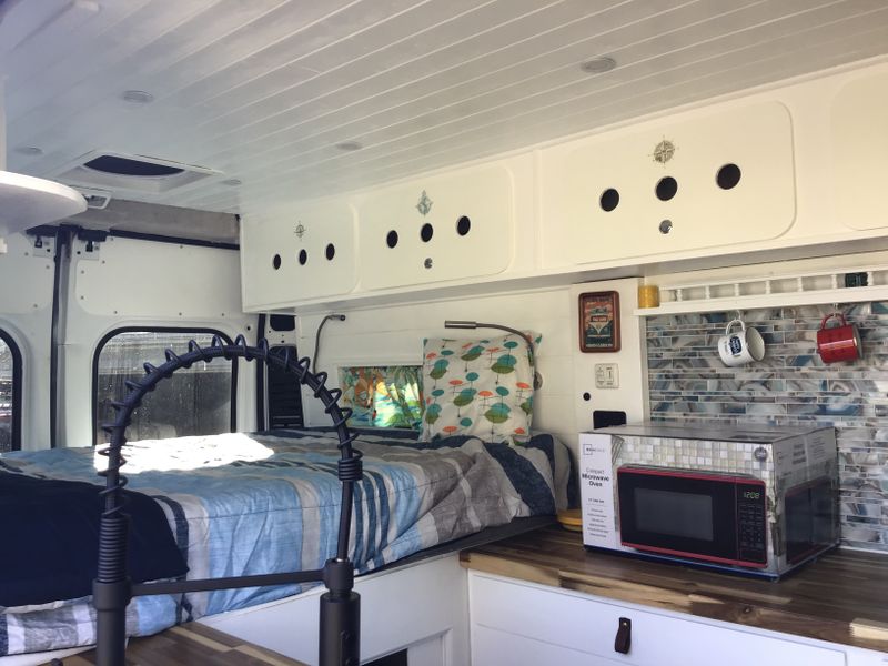 Picture 2/20 of a 2020 Dodge promaster 1500 camper van with solar generator for sale in Summerfield, Florida