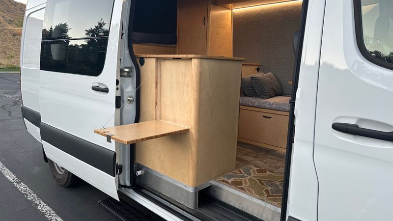 Picture 5/24 of a 2021 Sprinter 170 | Gas | 5,000 Miles | Bike Garage for sale in Boise, Idaho