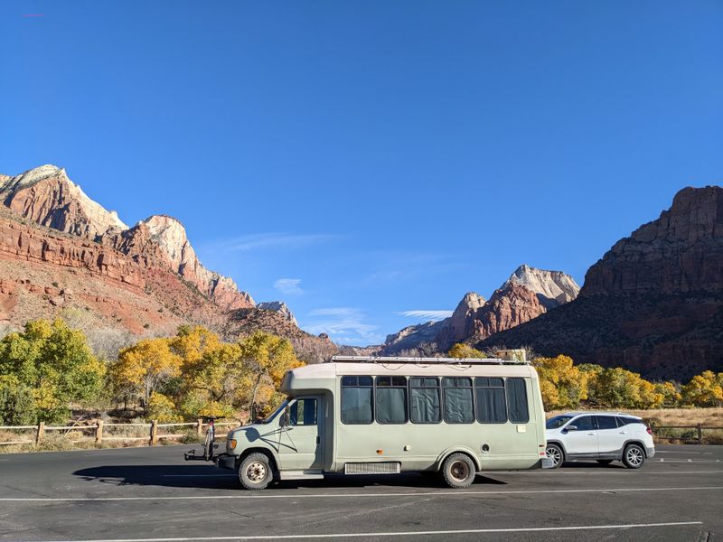 Picture 1/11 of a 2002 Ford E450 Shuttle Bus Off-Grid Conversion for sale in Hibbing, Minnesota