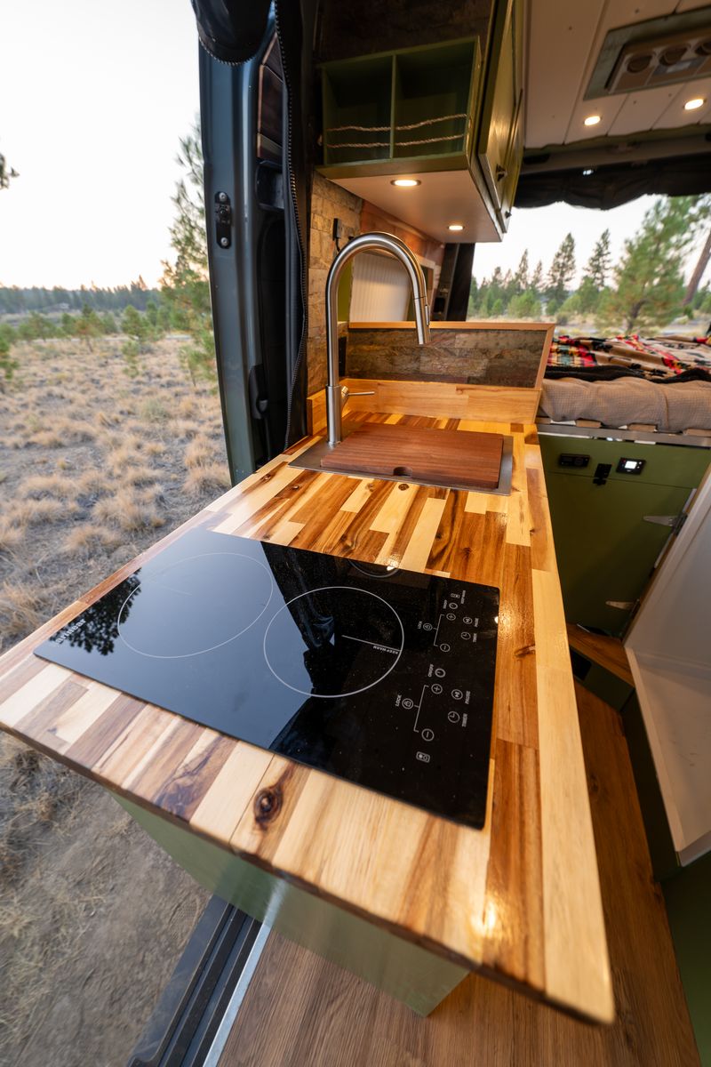 Picture 5/26 of a 2023 Mercedes Sprinter 144 AWD Campervan W/ Shower and AC for sale in Jackson, Wyoming