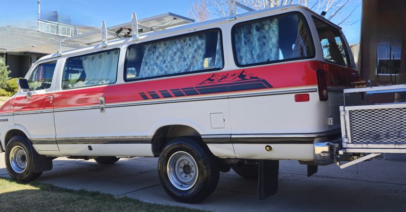 Picture 3/33 of a 1991 Dodge B350 Converted Camper Van for sale in Littleton, Colorado