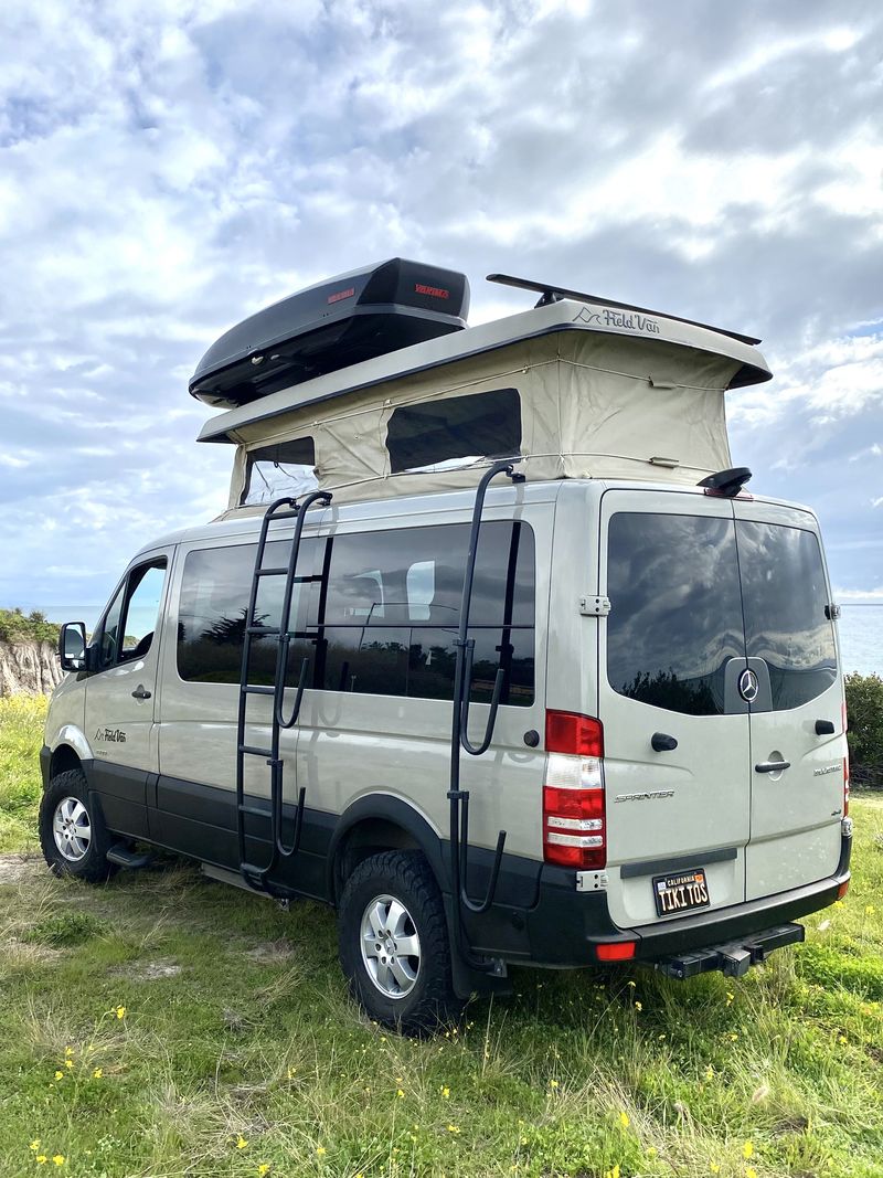 Picture 2/25 of a 2016 4X4 Sprinter 144" wheel base.  Sleeps 4. Seatbelts 6-9. for sale in Santa Barbara, California