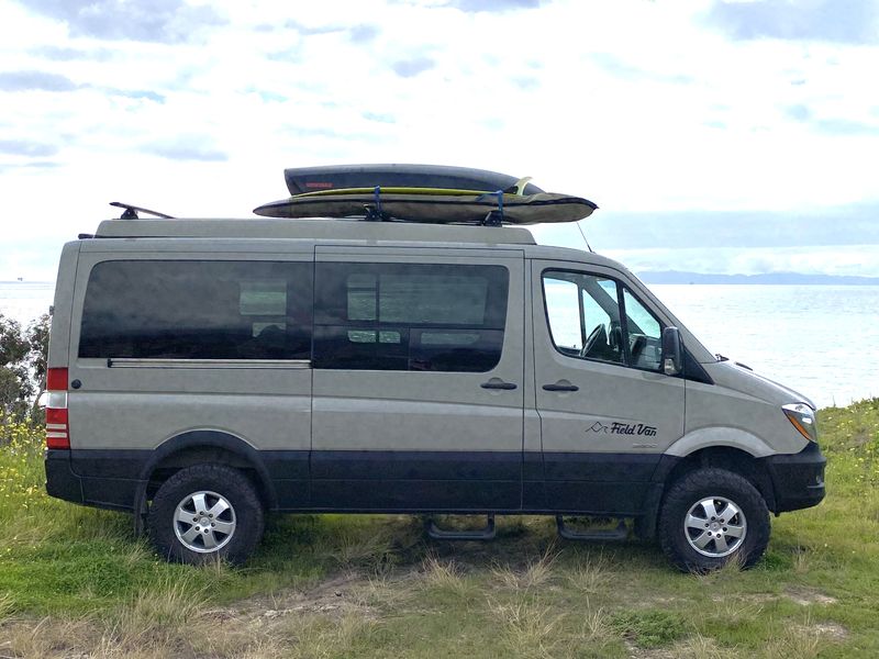 Picture 5/25 of a 2016 4X4 Sprinter 144" wheel base.  Sleeps 4. Seatbelts 6-9. for sale in Santa Barbara, California