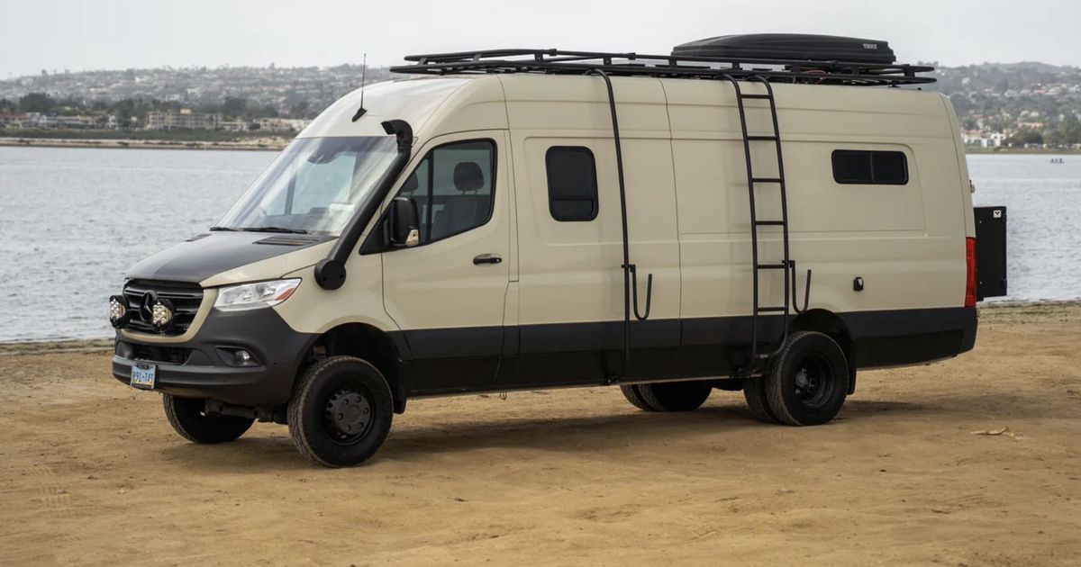 Camper Van For Sale: 2019 Rugged Converted Mercedes Sprinter 3500XD 4x