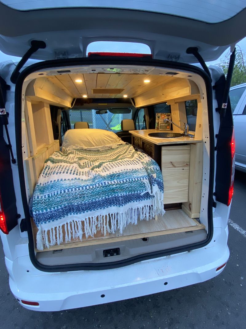 Picture 4/8 of a 2014 Ford Transit Connect XLT “Perfect Compact Camper Van” for sale in Shelton, Connecticut