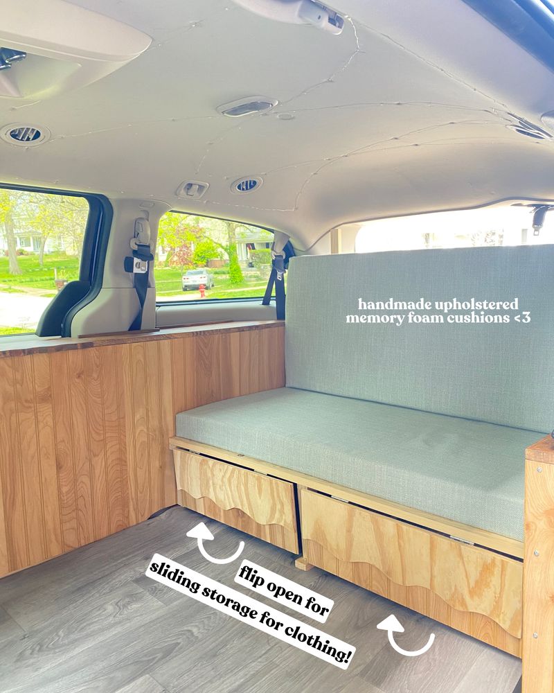 Picture 3/11 of a Bespoke converted minivan! for sale in Lexington, Kentucky