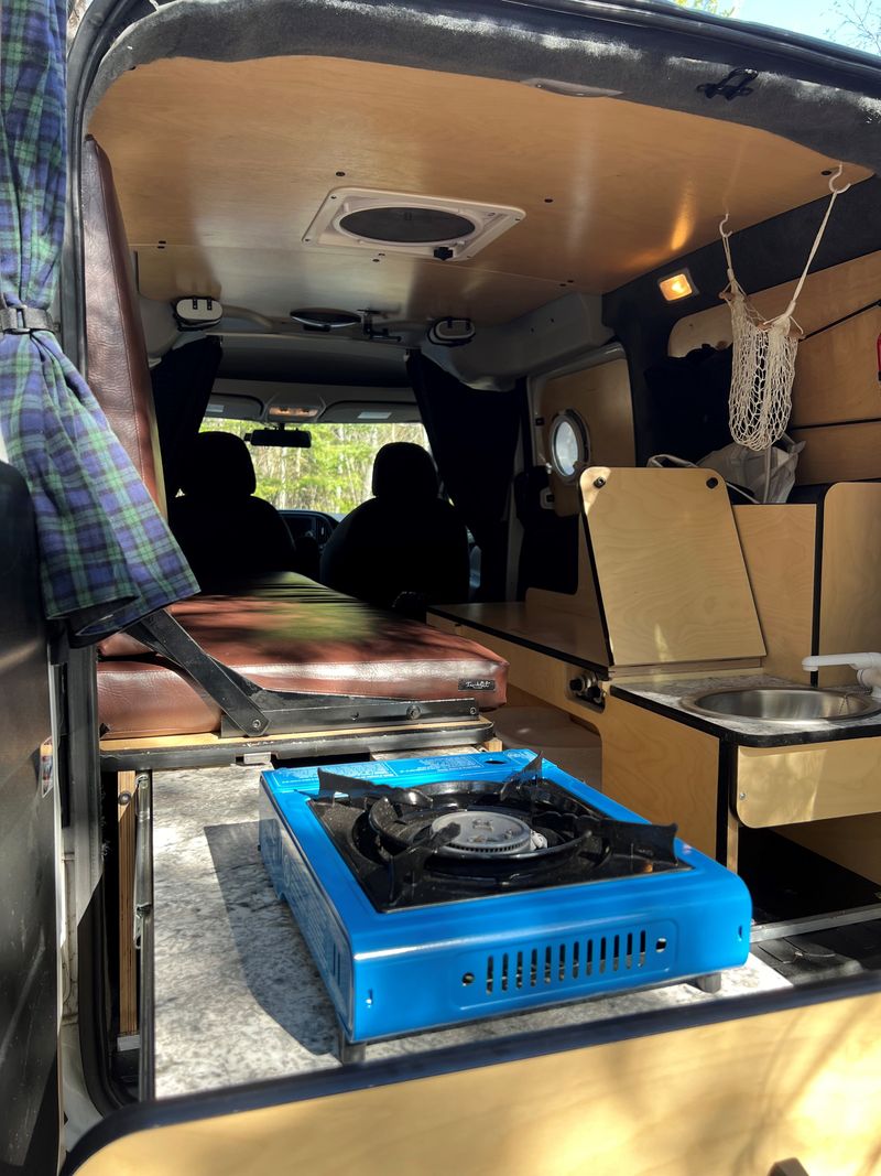 Picture 5/22 of a CamperVan: Full Bed, Fridge, Sink & Lights - Solar Supported for sale in Minneapolis, Minnesota