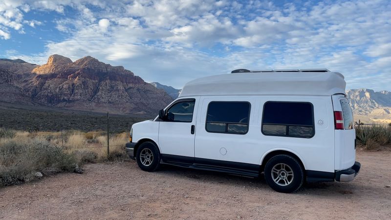 Picture 1/32 of a 2003 Chevy Express Camper Van - "Snoopy the Snackmobile" for sale in Dallas, Texas