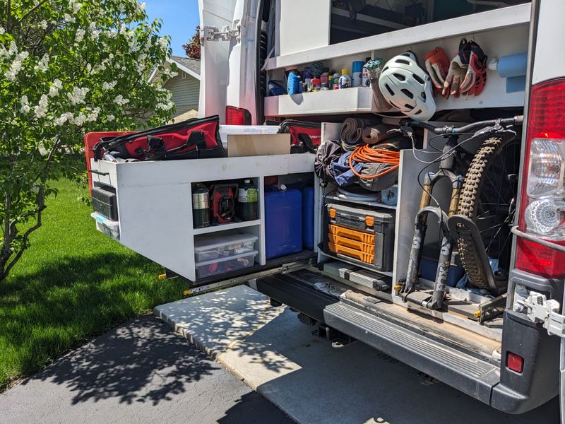 Picture 5/45 of a Lifted Promaster with A/C and HUGE Battery & Solar system for sale in Marshfield, Wisconsin