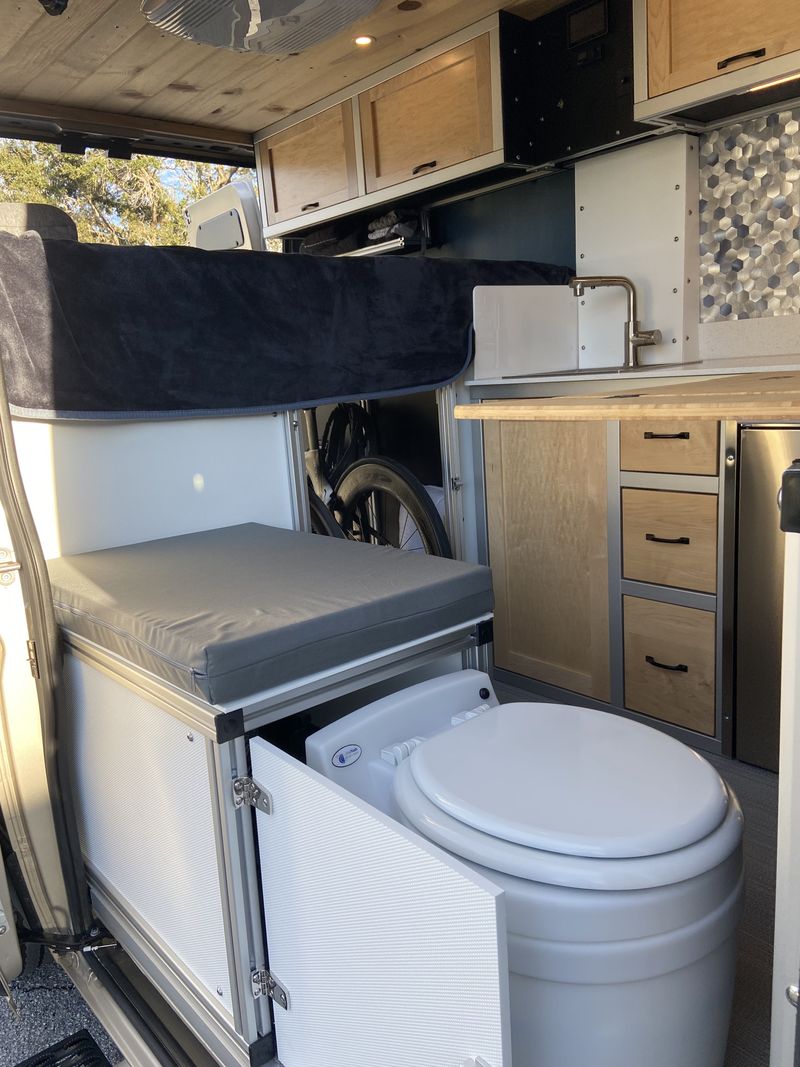 Picture 3/10 of a Beautiful off grid capable 2023 Ram Promaster by Alumivan for sale in Colorado Springs, Colorado