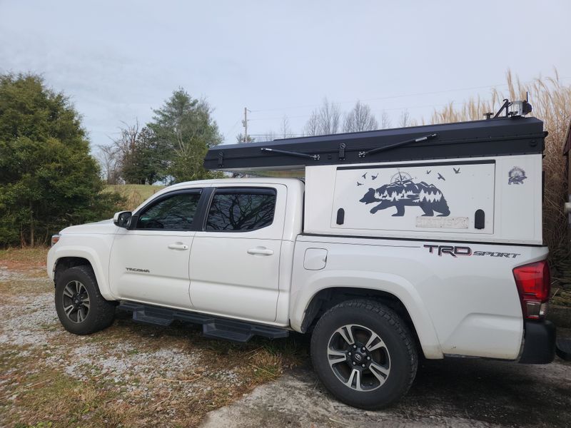 Picture 4/5 of a 2016 tacoma with hiatus camper for sale in Crossville, Tennessee