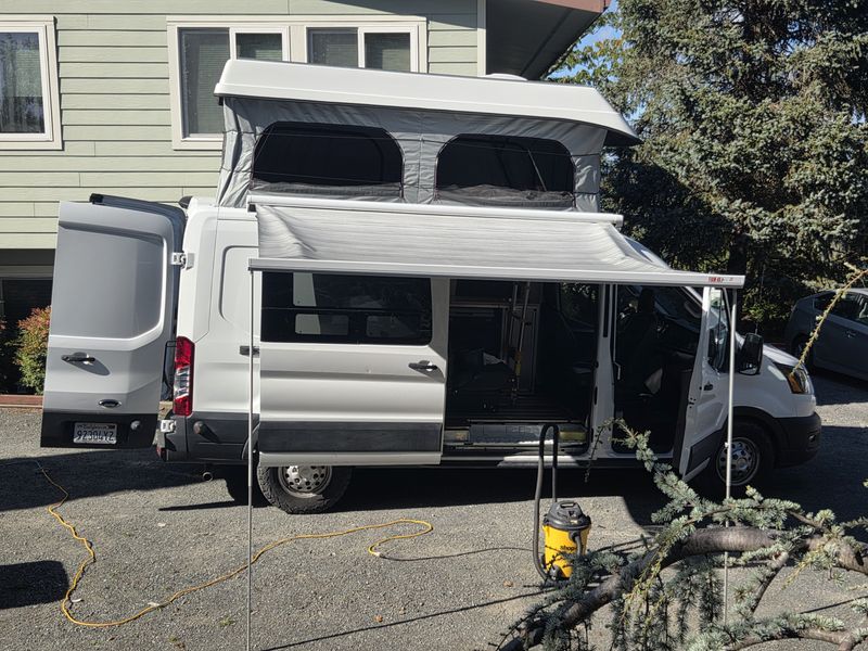 Picture 1/14 of a Low Mileage Ford 2020 Camper Van with custom Pop-Up Top!!!! for sale in Sebastopol, California