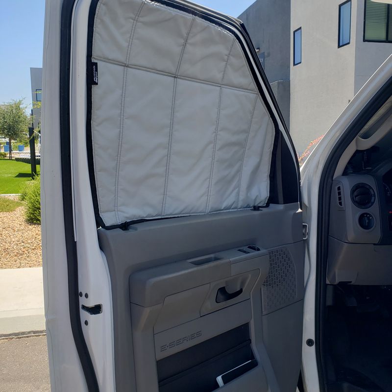 Picture 4/19 of a White 2012 Ford E-150 Series Van with topper, 4.6L V8 for sale in Henderson, Nevada