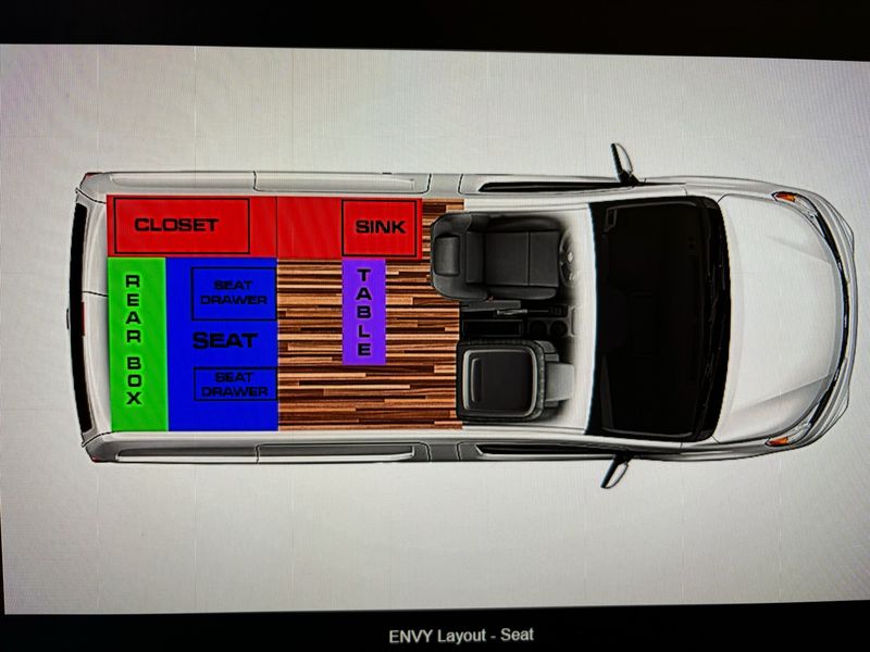 Picture 3/33 of a One-Owner, Low-Mile 2021 Nissan NV200 Envy Camper Van for sale in Thousand Oaks, California