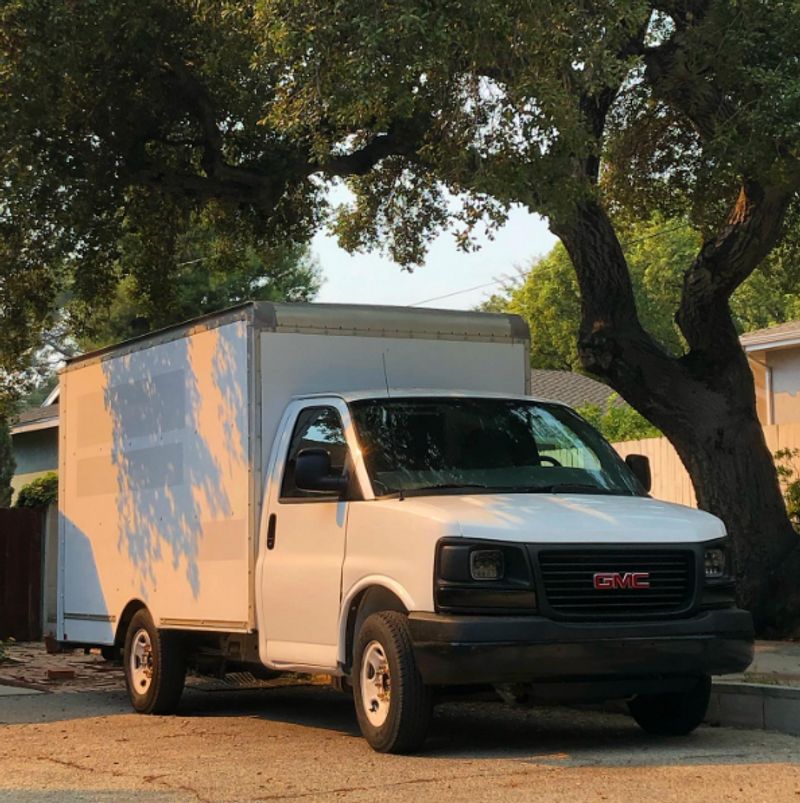 Picture 1/17 of a 2012 GMC Savanna Box truck stealth camper for sale in Los Angeles, California