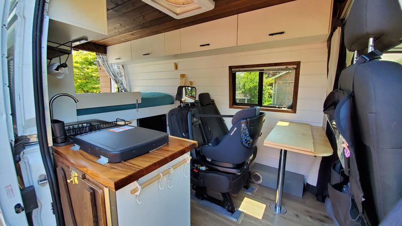 Picture 1/26 of a 2018 RAM Promaster 2500 family Campervan high roof LWB  for sale in Bellevue, Washington