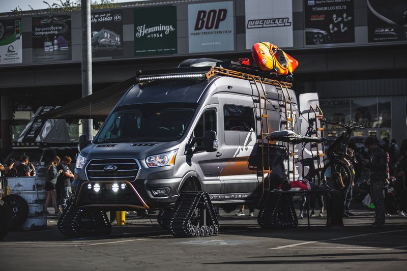 Picture 1/22 of a 2020 AWD Ford Transit Outside Van - LIKE NEW for sale in Hemet, California