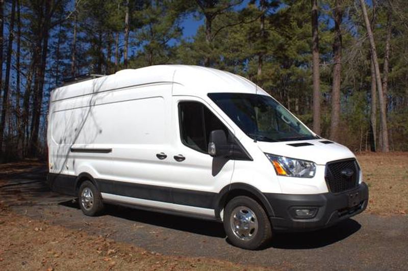 Picture 1/24 of a 2021 Ford Transit High Roof AWD, 15K Miles for sale in Henrico, North Carolina