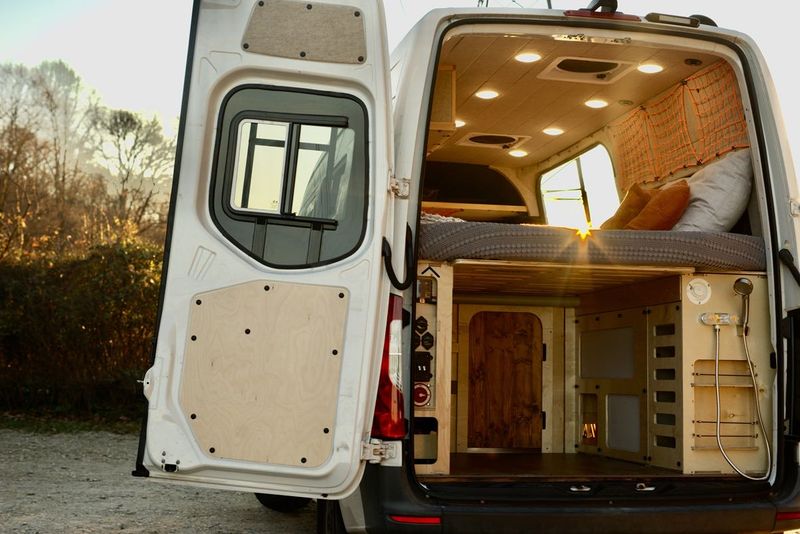 Picture 1/17 of a Off Grid Solar Sprinter for sale in Fletcher, North Carolina