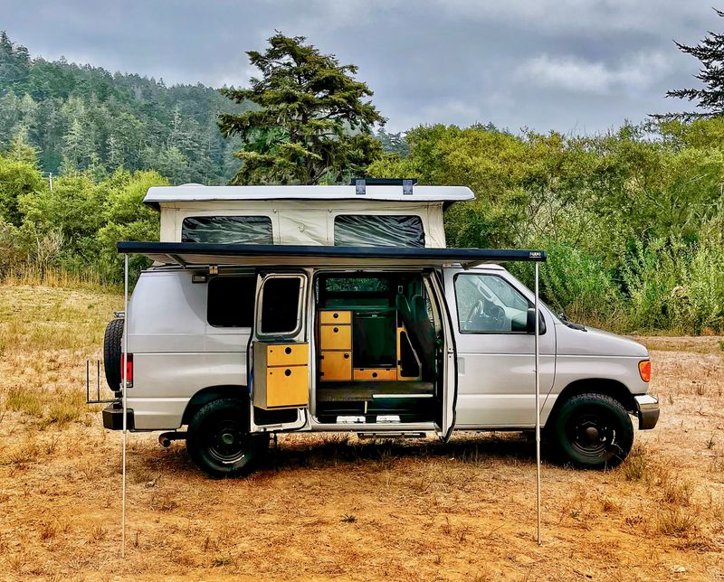 Picture 2/13 of a 2006 Ford Pop Top Conversion Camper Van for sale in Santa Cruz, California