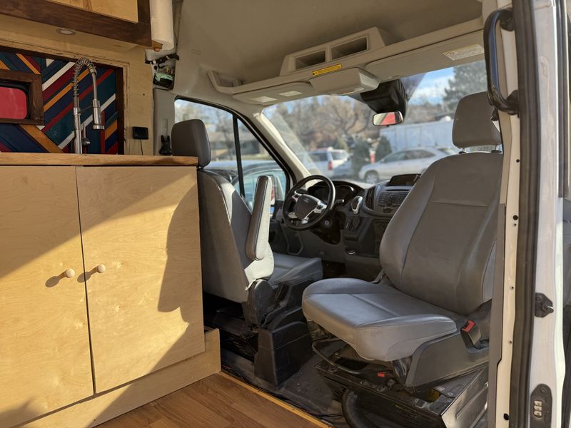 Picture 4/11 of a 2019 Ford Transit High Roof Camper Van 66,651 Miles for sale in Denver, Colorado