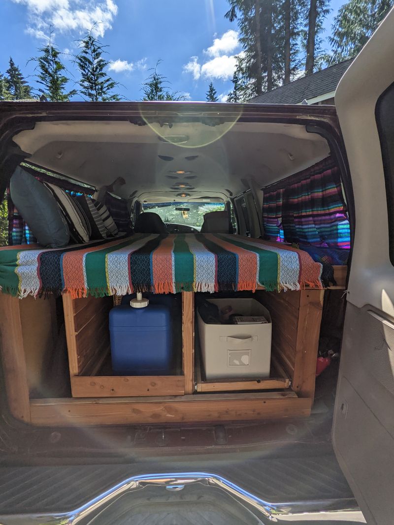 Picture 5/26 of a 2008 Ford E-150 Campervan w/ Solar+Cooler for sale in Bellevue, Washington
