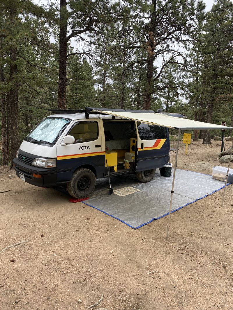 Picture 5/21 of a 1994 Toyota Hiace KZH106 4x4 Custom Camper for sale in Parker, Colorado