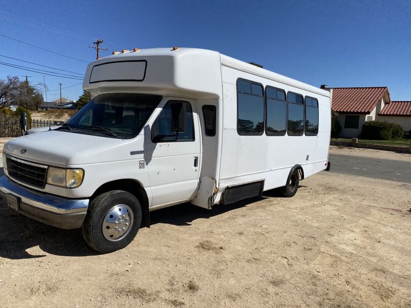 Picture 2/6 of a Ford E350 Shuttle Bus, Converted and Livable!  #vanlife for sale in Los Angeles, California