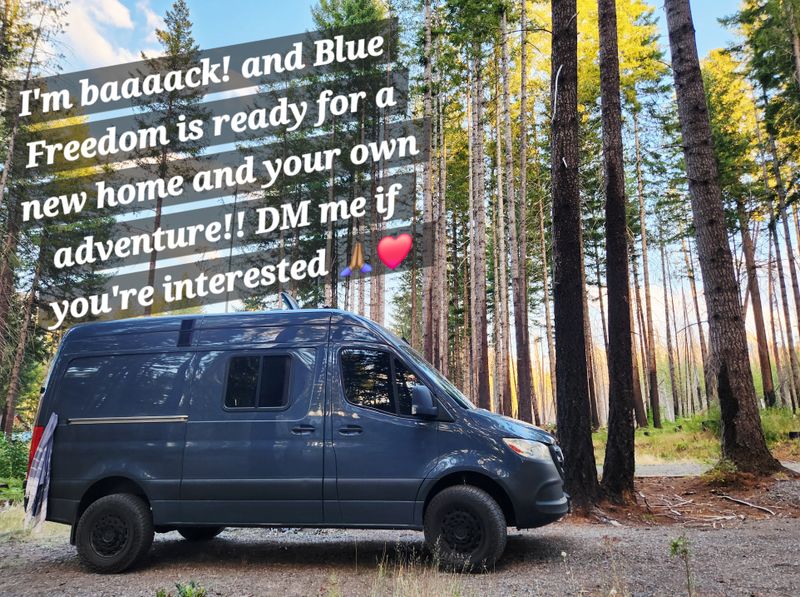 Picture 1/15 of a Blue Freedom! 2019 MB Sprinter 2500 V6 Turbo Diesel. for sale in Barrington, New Jersey