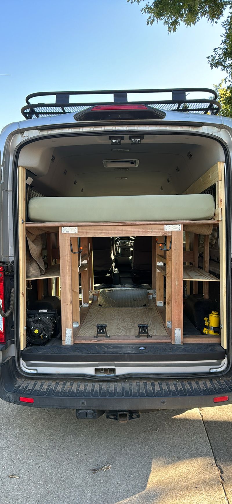 Picture 4/12 of a 2018 ford transit passenger basic with bike storage for sale in Colorado Springs, Colorado