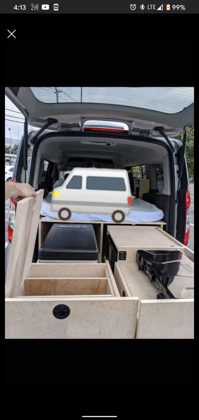 Picture 2/9 of a Fully Equipped Stealth Camper / Weekend Warrior for sale in Norfolk, Virginia