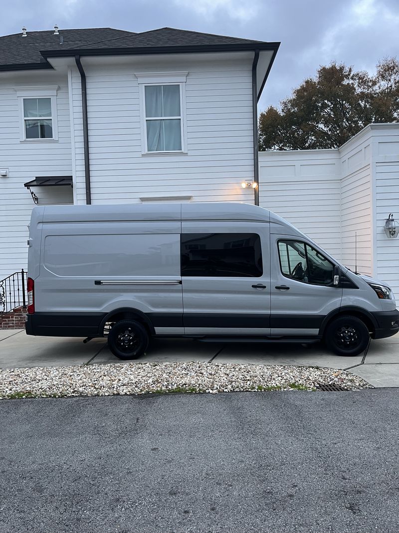 Picture 1/6 of a 2023 Ford Transit, 350 HD, AWD, High Roof Extended, Ava Grey for sale in New Orleans, Louisiana